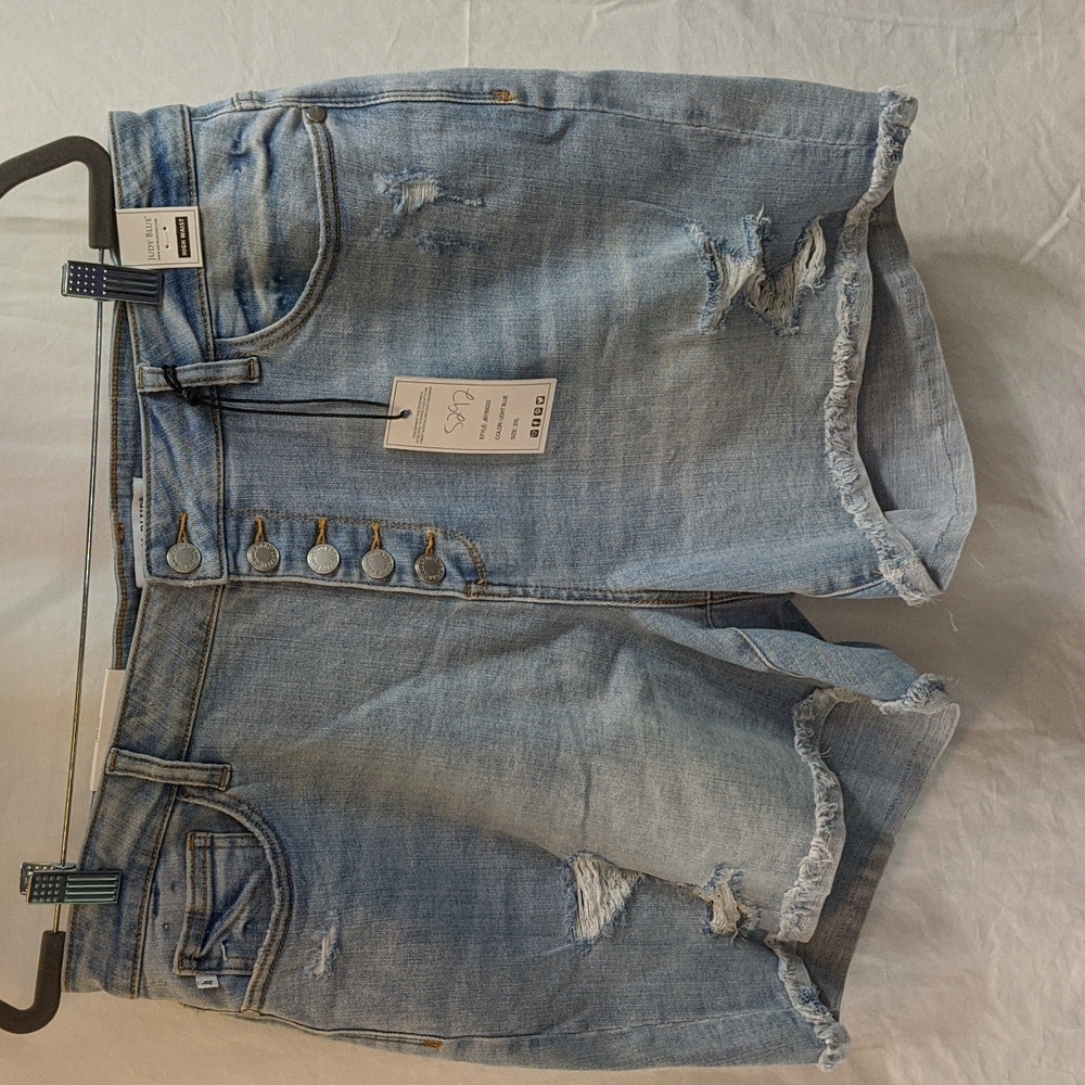 Judy Blue high waist shorts NWT 2XL button fly